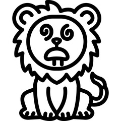 Dazed Lion Icon