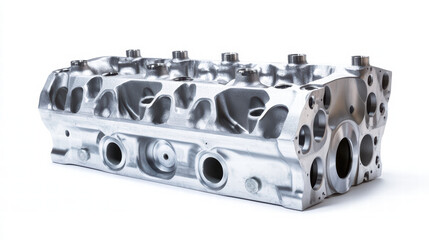 Intricate Engine Component: The image reveals an intricately designed engine component, showcasing the complexity and precision of engineering. This item signifies the essence of automotive ingenuity.