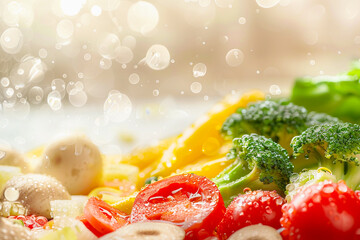 fresh vegetable salad