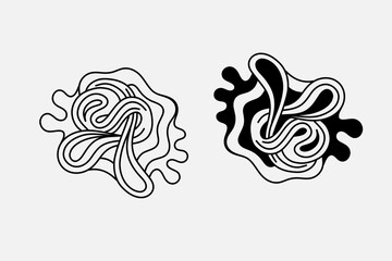 Outline Doodle Vector Image for any size ideal for advertising and posters, personal project or t-shirts, mugs, books, logos, etc.