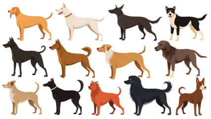 dog silhouette images