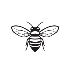 Bee Silhouette