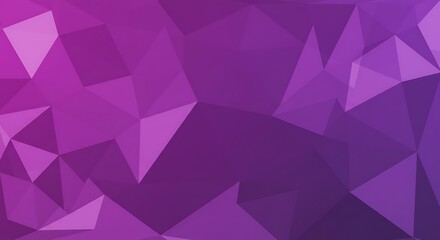 Violet Polygonal Dream AI Generated