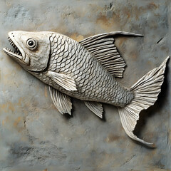 Xiphactinus: The Prehistoric Predatory Fish of the Cretaceous Seas