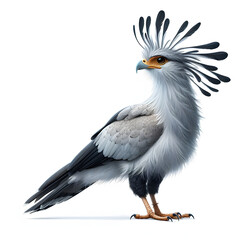Fototapeta premium bird on white background