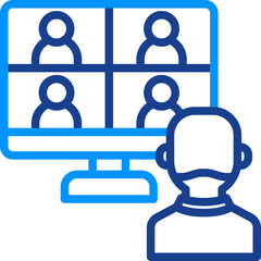 Online Conference Icon