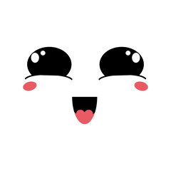 Set of Unique Cartoon Face Expressions with Different Emotions, Vector Illustration of Funny and Sad, Googly Eyes, and Various Mouths, Perfect for Emojis, Stickers icon