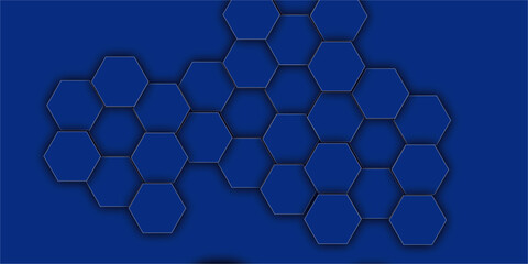 blue hexagons geometric background, minimal honeycomb pattern   digital marketing materials, and geometricthemed projects.Modern hexagon pattern for digital Futuristic abstract honeycomb mosaic white 