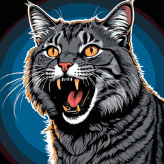 vector cat for design needs