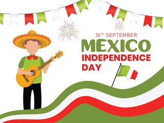 Mexican Independence Day Banner