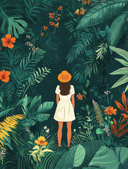 Illustration about sustainability concept and lifestyle. International Environment Day