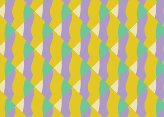 Seamless triangle pattern. Abstract geometric wallpaper of the surface. Tiled background. Light colors.