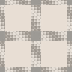 Soft grey Tartan patterns fabric texture. Elegant Dusty light grey Seamless Tartan