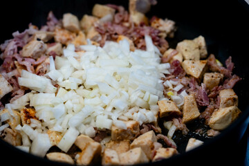 Ein Hendl Gröstl Wieder Art