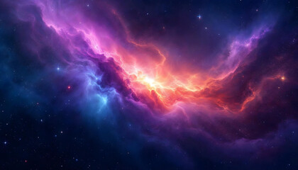 Obraz premium deep space background