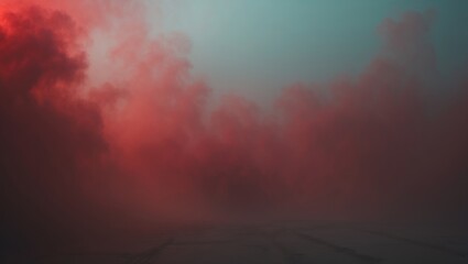 Naklejka premium Shiny red bokeh background