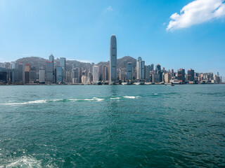 홍콩 시내 하버뷰
