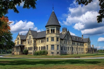 Mansfield Ohio. Experience Haunted Gaol Tours at Ohio State Reformatory, a Top Tourist Attraction