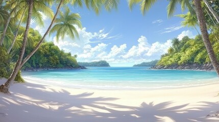 Beach Paradise Tranquility