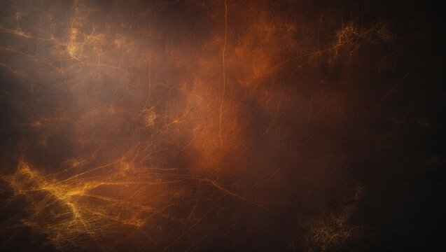 red-brown aged and distressed leather texture closeup