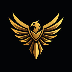 Obraz premium eagle with wings