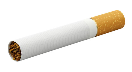 cigarette on white background