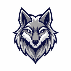 Fototapeta premium wolf head mascot