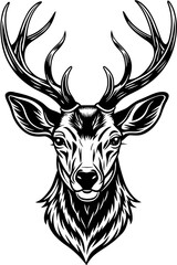 deer head silhouette