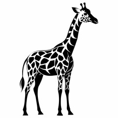 Obraz premium giraffe vector illustration