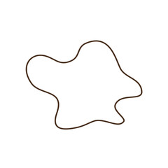 abstrack brown shape line