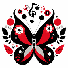 Fototapeta premium butterfly vector illustration