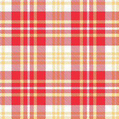 Plaid pattern seamless. Vivid white & Sandy sand Tartan Fabric Design. 