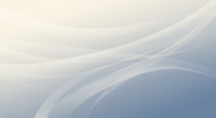 Obraz premium Abstract Light Grey and Beige Wave Background