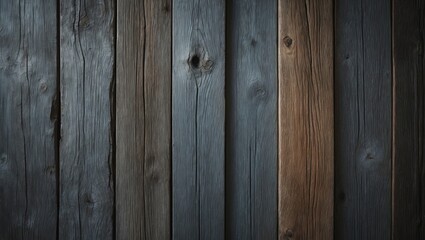 Fototapeta premium Clapboard, timber siding, and wood cladding on an aged building facade. Weathered, faded oak.