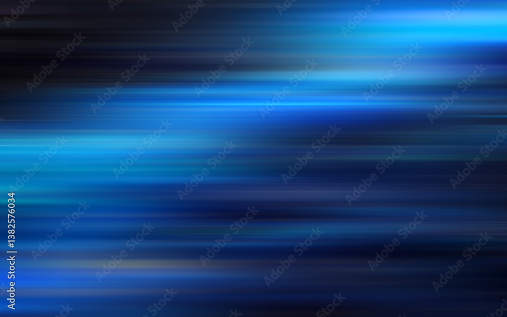 Aufkleber Abstract background with speed light effect. Blue texture wallpaper. Generative ai