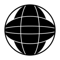 Fototapeta premium Globe Icon