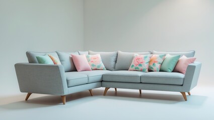 sofa cushions gray