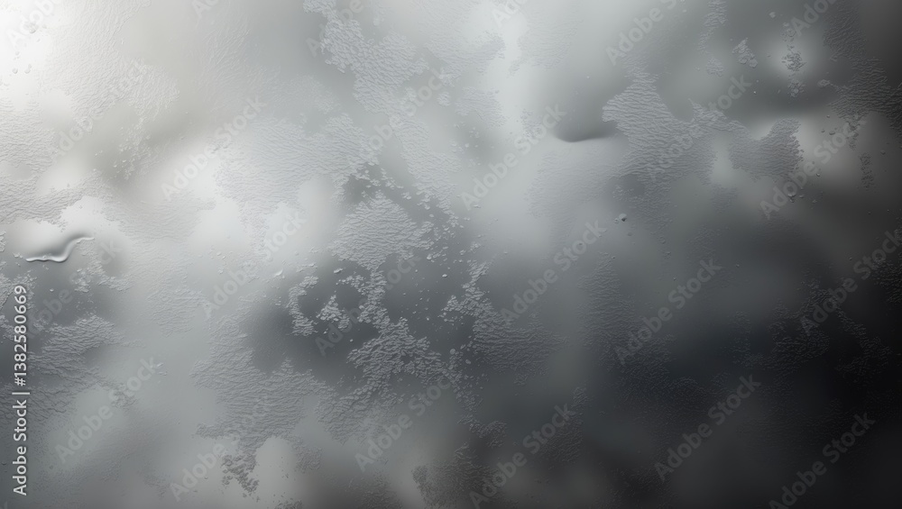 Poster gray foil glass texture background. abstract gradient of bright light reflection and shiny rough tex