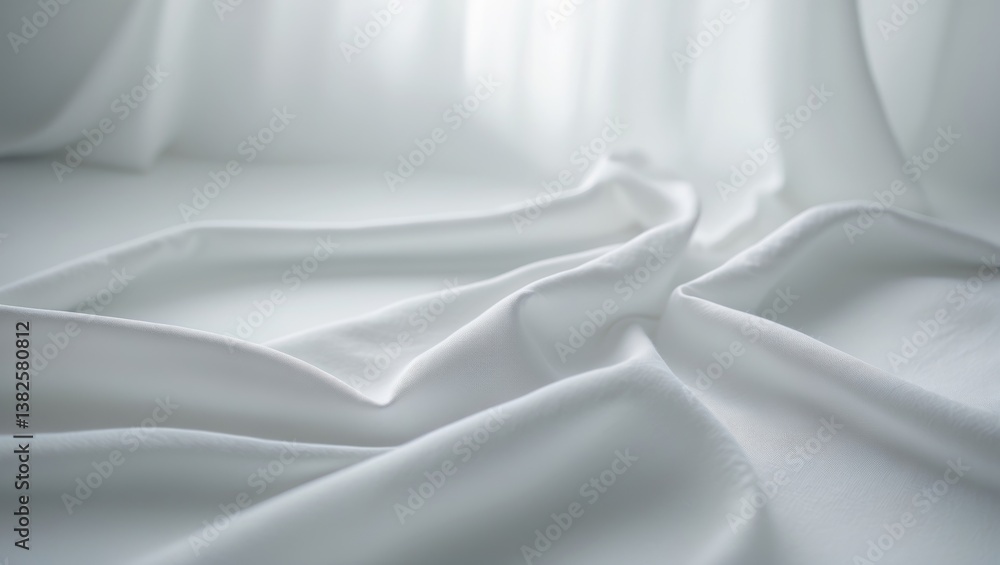 Poster close-up of white paper texture and structure background