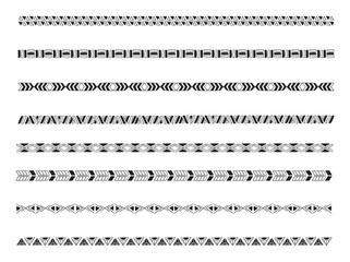 Ornamental borders set