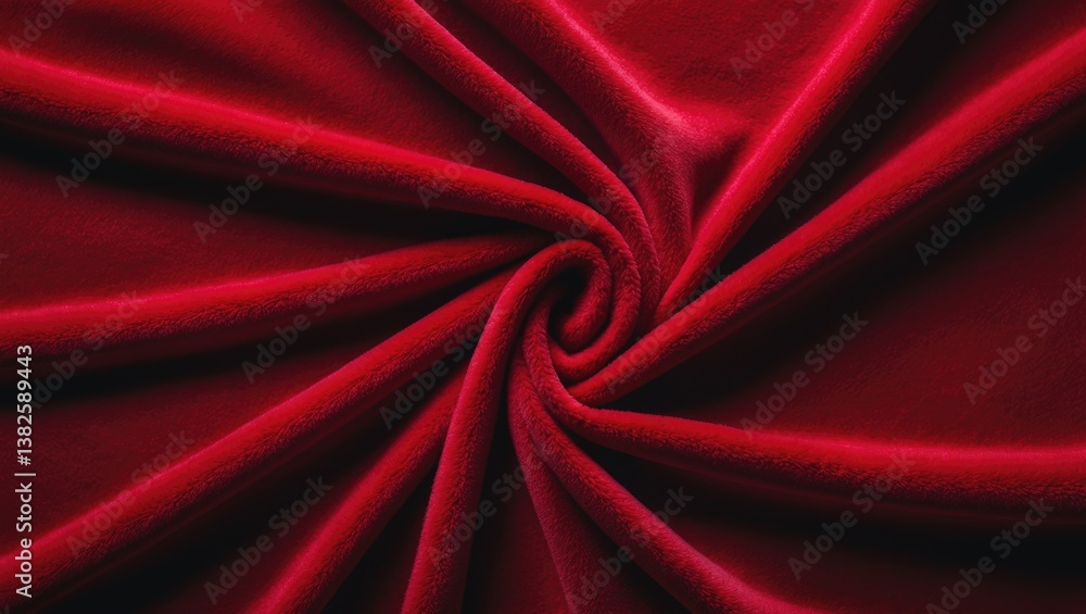 Poster panorama of seamless carpet fabric texture and background