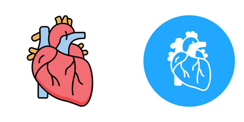 Heart  Icon – Line & Glyph Style