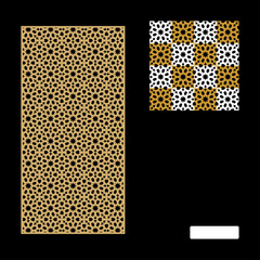 Vector Islamic Motif Design for router machine engraving