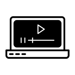 Fototapeta premium Vlog Icon