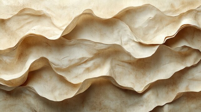 Beige Paper Texture Minimalist Design Wabi-Sabi Aesthetic Vintage Background Seamless Grunge Surface
