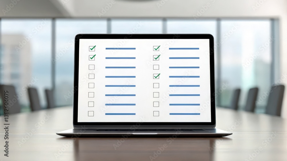 Poster a digital checklist featuring campaign tasks for streamlined project management., for influencer mar