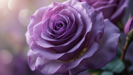 Abstract flower background and flower frame. Brightly colored petal leaves texture backdrop. Tulle fabric iris orchid hue.
