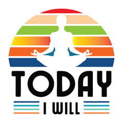  A hendwritting typography graphic t - shirt design text TODAY I WELL