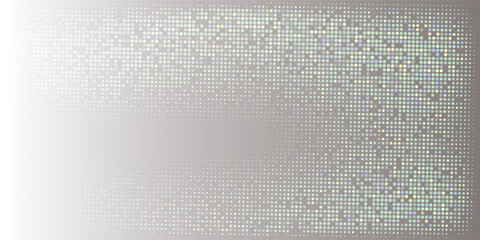 Vector abstract blue background frame of geometric shapes. Circular ornament. Pattern of dots, particles, molecules, fragments. shapes art