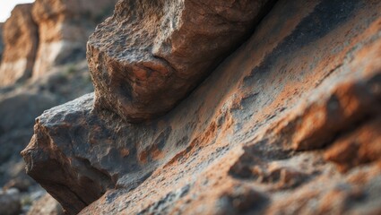 Stone background with patterns in a natural setting.